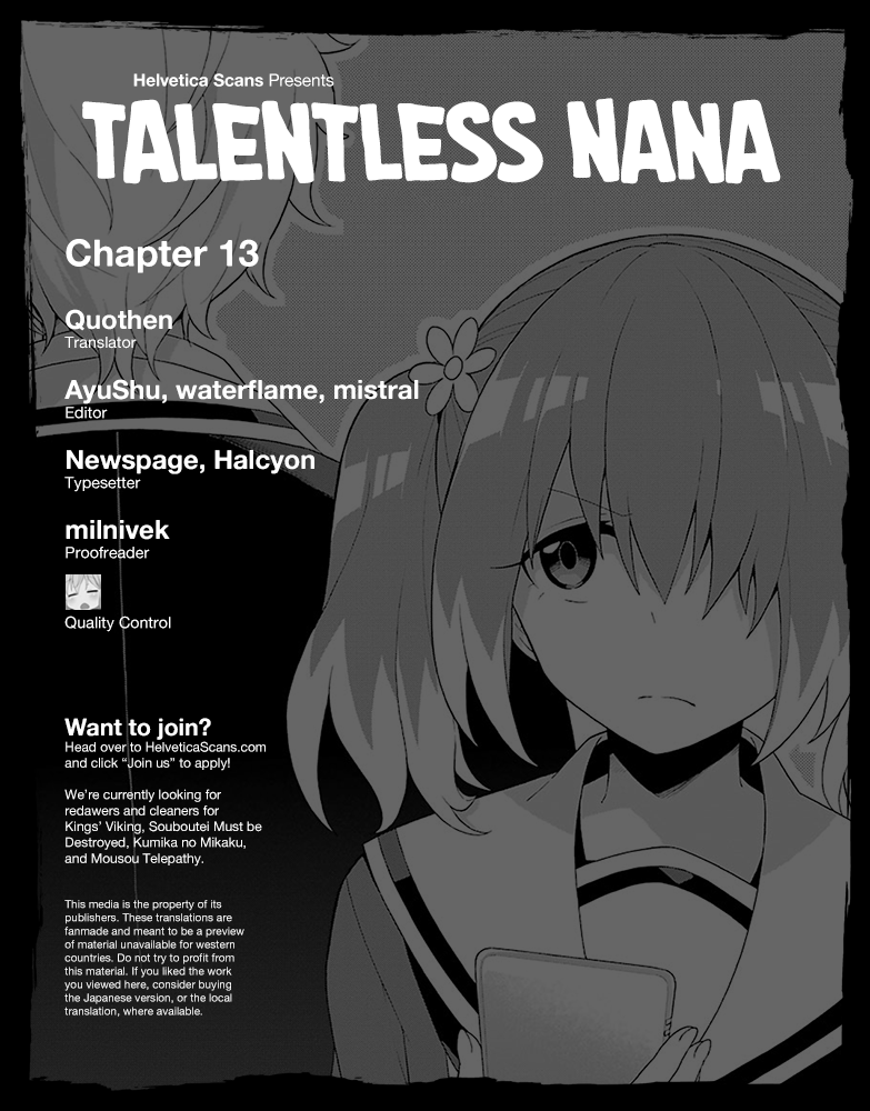 Munou na Nana Chapter 13 1